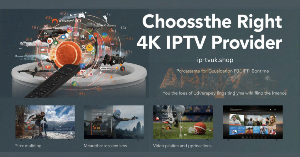 Choosing the Right 4K IPTV Provider